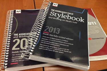 Six AP Style rules for press releases